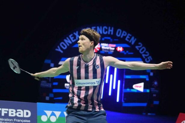 Anders Antonsen primeste o tragere provocatoare la BWF World Tour Finals in China