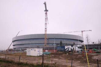 Arena de hochei pe gheata din Milano se pregateste pentru evenimentele de test din ianuarie inainte de Olimpiada de iarna din 2026