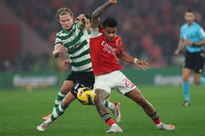 Benfica si Sporting incheie derbyul din Lisabona cu scorul 1 1