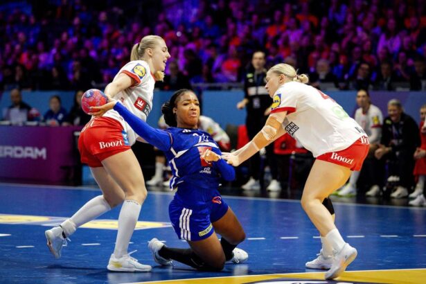 Campionii Mondiali din Franta coplesesc Danemarca in sferturile de finala