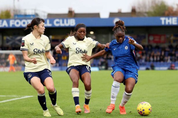 Chelsea sufera infrangere socanta la Everton incheind seria de victorii WSL