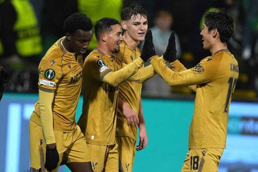 Crystal Palace navigheaza spre victorie impotriva Shelbourne urmarind locul R16