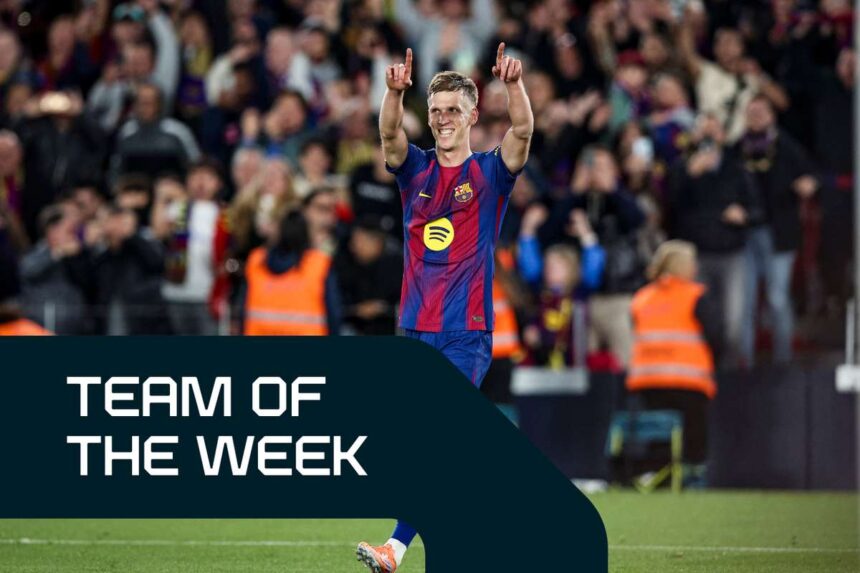 Descopera cine se alatura lui Olmo si Thauvin in cea mai recente Echipa a Saptamanii