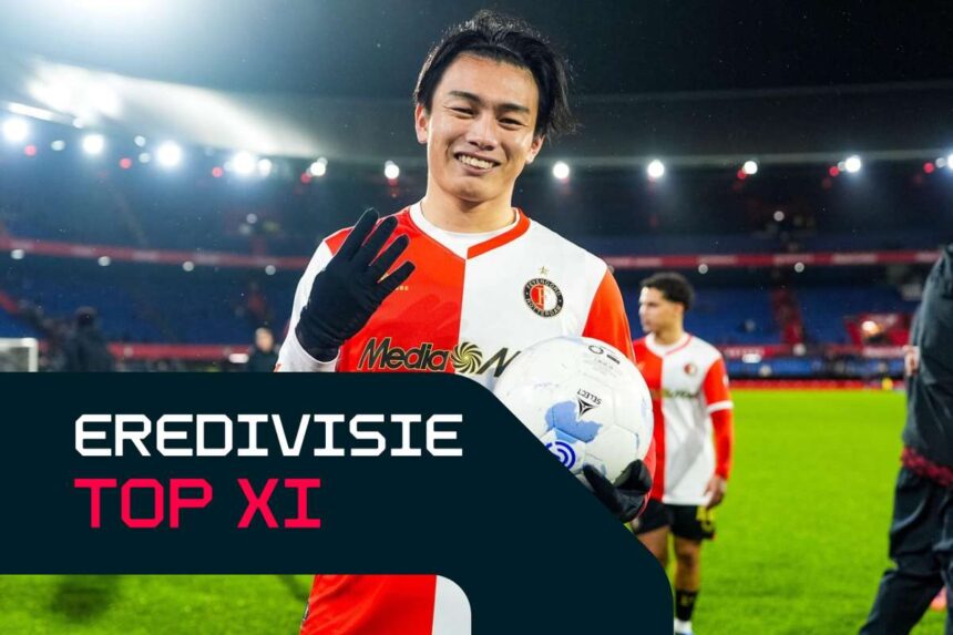 Echipa saptamanii Eredivisie Rotterdam Domineaza Ueda Inscrie Patru