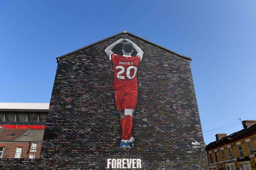 Fiii lui Diogo Jota vor fi mascote pentru meciul Liverpool contra Wolves
