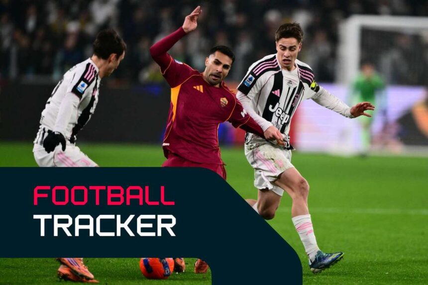 Fotbal Tracker Real Madrid si Arsenal Jucand Juventus Gazduieste Roma