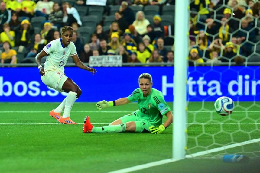 Franta si Suedia termina la egal 2 2 in Solna ocupand locul trei