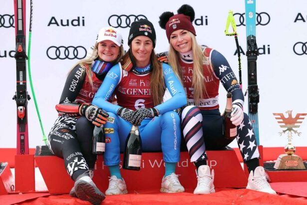 Goggia castiga Super G in Val dIsere peste Robinson si Vonn