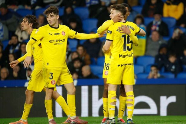 Golurile tarzii ale lui Tsygankov ajuta Girona sa invinga Real Sociedad