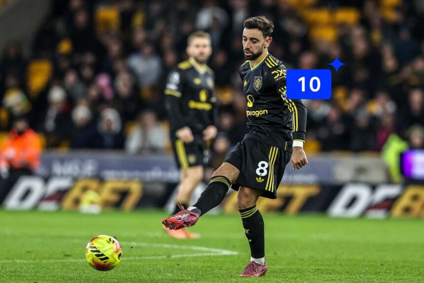 Jucatorul Saptamanii din Premier League Bruno Fernandes Marcator al unui Zece Perfect