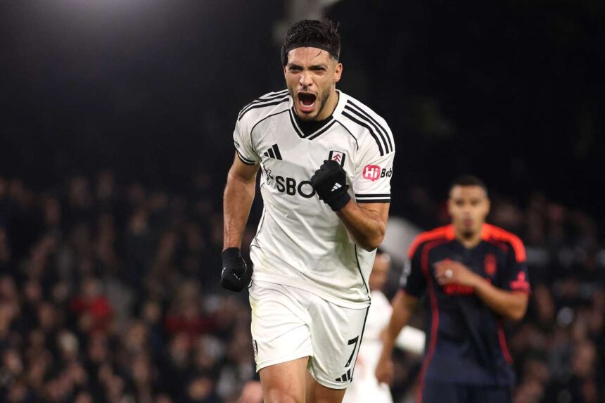 Lovitura de pedeapsa a lui Raul Jimenez face diferenta in timp ce Fulham invinge Nottingham Forest