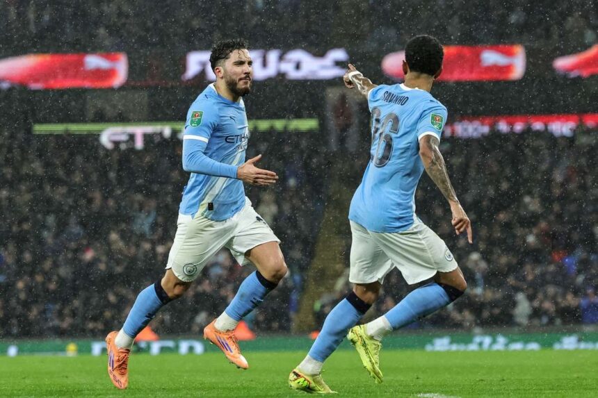 Manchester City se califica in semifinalele Cupei Carabao cu o victorie facila impotriva lui Brentford