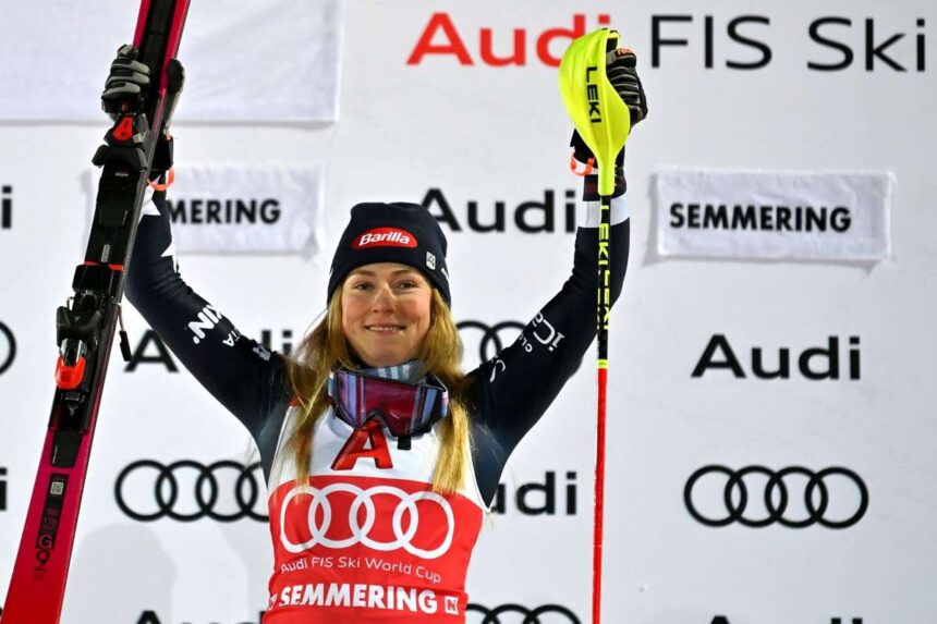 Mikaela Shiffrin ofer o performanta remarcabila in slalomul Cupei Mondiale
