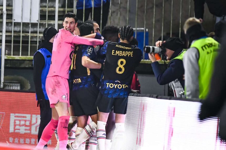 Patru jucatori eliminati pe masura ce Lille invinge Auxerre intr un meci pasionant cu sapte goluri in Ligue 1