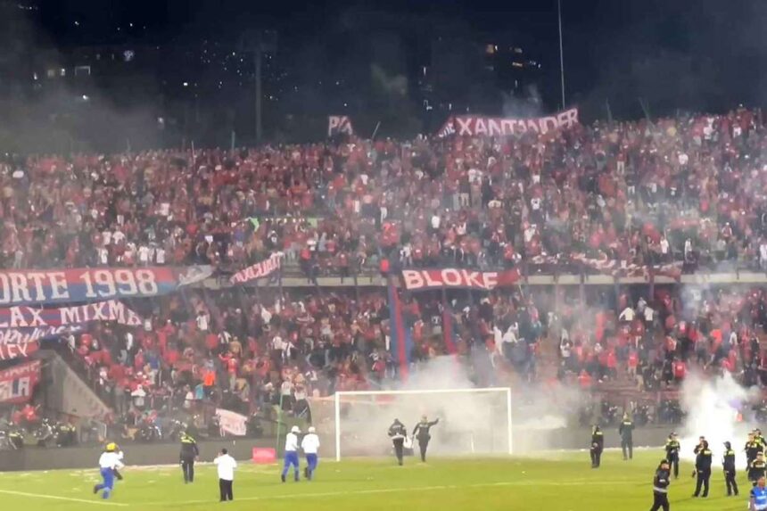 Politia confirma 59 raniti in ciocnirea dintre suporteri la finala Copa Colombia