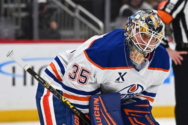 Portarul Edmonton Oilers Tristan Jarry merge pe rezerva de accidentati dupa schimb