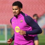Ronald Araujo din Barcelona revine la antrenamente dupa saptamani de absenta