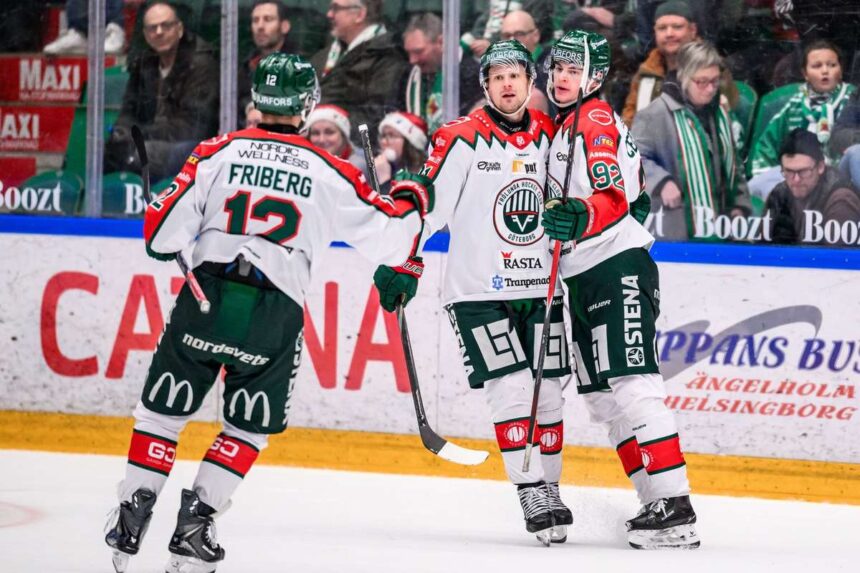 SHL Frolunda isi mareste avansul invingand Rogle Malmo isi asigura locul in primele sase invingand Vaxjo