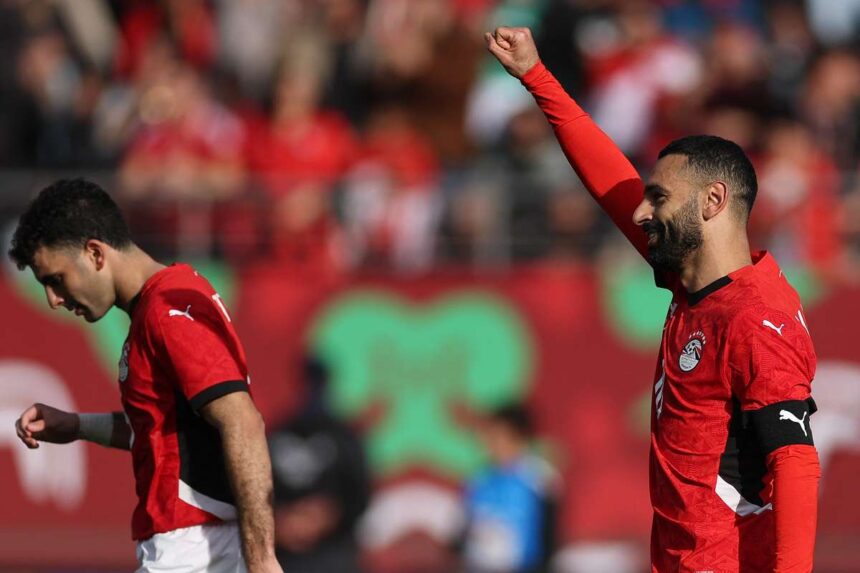 Salah marcheaza cand Egipt cu 10 jucatori invinge Africa de Sud 1 0 la AFCON