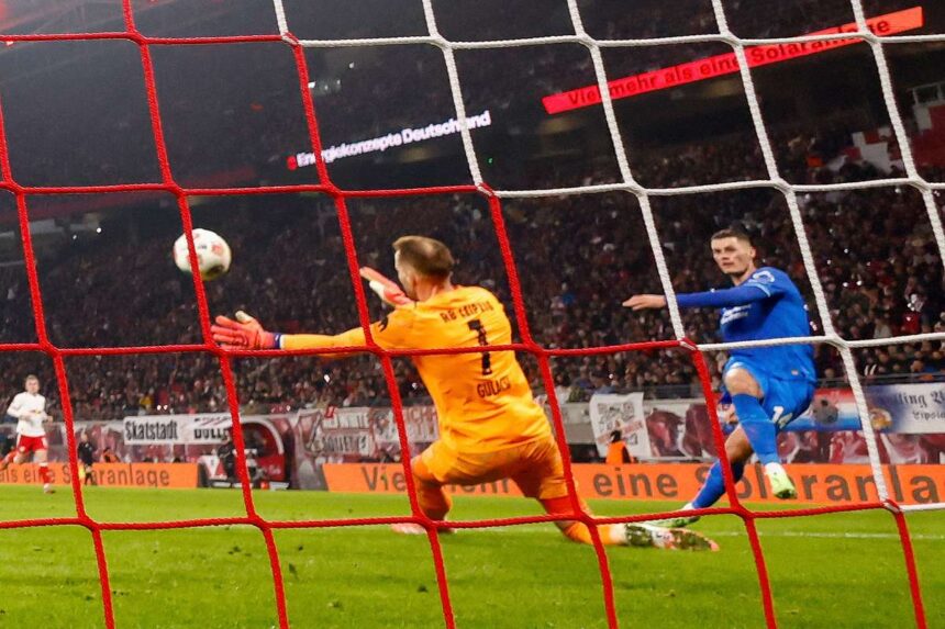 Schick marcheaza cand Bayer Leverkusen obtine victorie importanta impotriva RB Leipzig