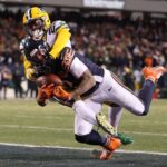 Ursul DJ Moore marcheaza touchdown ul castigator in prelungiri impotriva unei Pachete