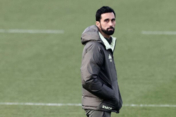 Arbeloa a lipsit un star important la primul sau antrenament la Real Madrid