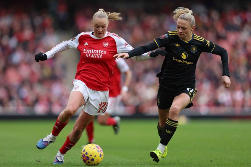 Arsenal rateaza oportunitatea cand Man United obtine egalitate in Womens Super League