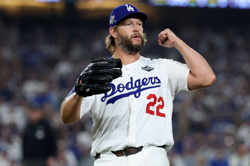 Clayton Kershaw a fost inclus in echipa SUA pentru World Baseball Classic
