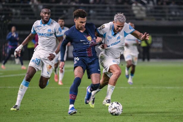 PSG castiga la penalty uri dupa un gol de egalare in ultimul minut pentru a infrange Marseille si a cuceri Super Cupa