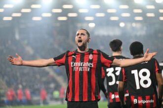 Rabiot marcheaza de doua ori pentru a ajuta AC Milan sa invinga Como