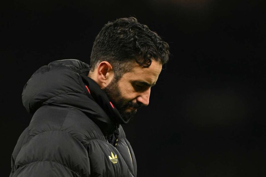 Ruben Amorim demis ca antrenor al lui Manchester United dupa 14 luni