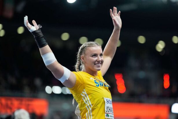 Axelina Johansson stabileste recordul national suedez pe drumul sau catre bronz la campionatul mondial indoor