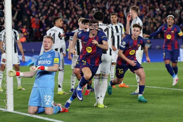 Barcelona Produceti Uimitor Secunda Jumatate Pentru A Marcat Sapte Impotriva Newcastle Si A Avansat