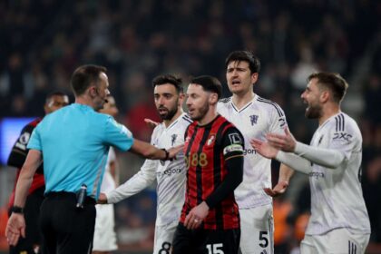Bournemouth efectueaza retur pentru a asigura un 2 2 egal impotriva Man Utd