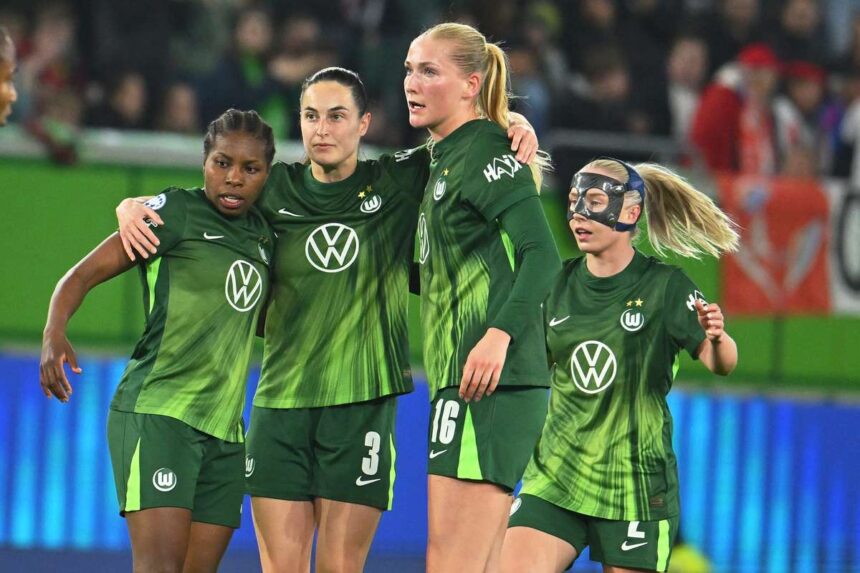 Lineth Beerensteyn asigura victoria cheie a Wolfsburg impotriva OL Lyon in sferturile de finala ale UWCL