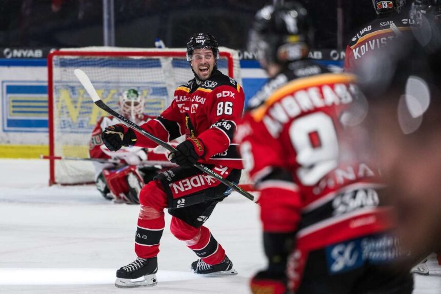 Lulea infrange Frolunda in suplimentar pentru a recastiga avansul in serie Skelleftea una victorie departe de semifinalele SHL