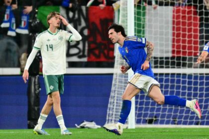 Sperantele Italiei pentru Cupa Mondiala raman vii dupa ce a depasit Irlanda De Nord in semifinala