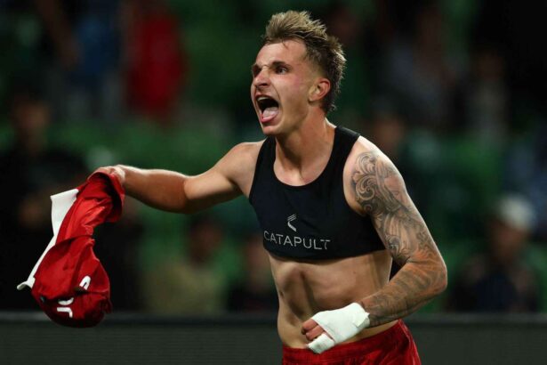 Adelaide Striker Jovanovic Regreta Celebrarile Dup Gol Care a Dus la Banul Din Semi Finala A League