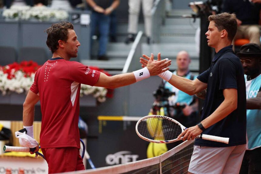 Alexander Blockx Incheie Apararea Titlului Lui Casper Ruud In Madrid Cu O Victorie Surpriza Pentru A Ajunge In Semifinale