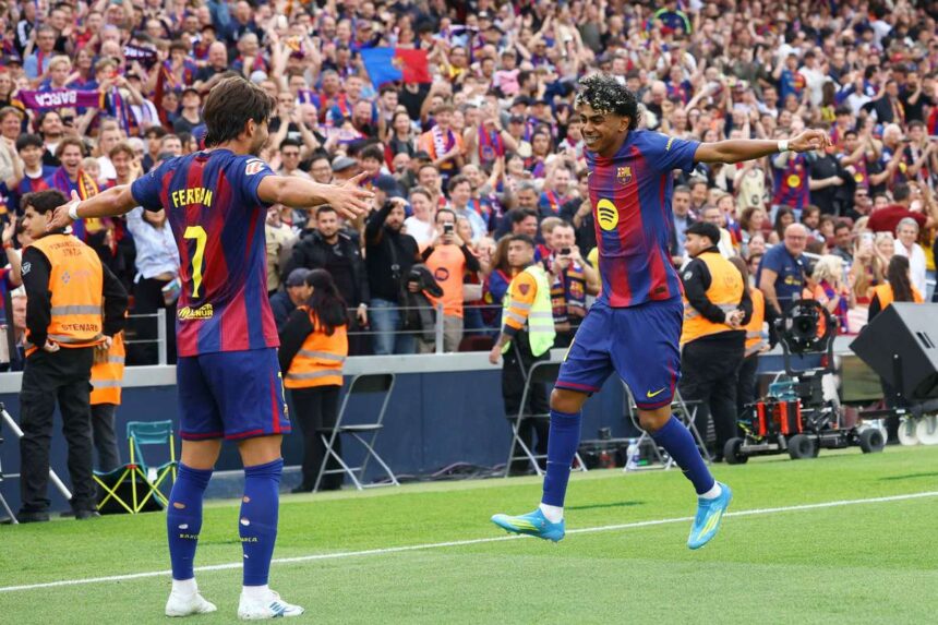 Ferran Torres si Lamine Yamal stralucesc pe masura ce Barca invinge Espanol pentru a extinde avansul cu noua puncte