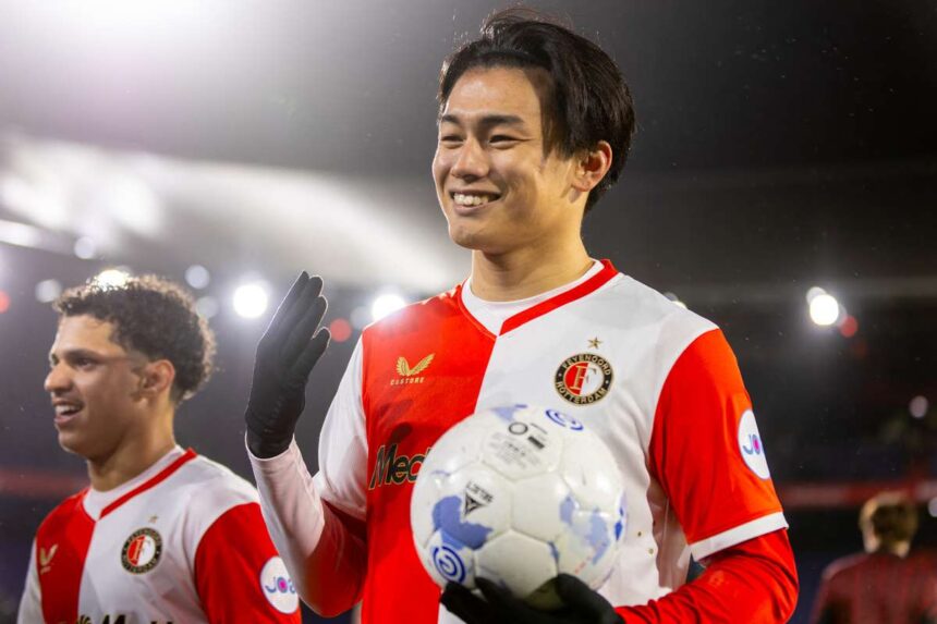 Feyenoord Star Ayase Ueda Se Pregateste De Trecerea In Premier League