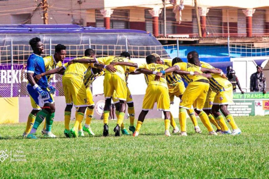 Ghana Premier League Dominic Frimpong Omorat in Jaf Armed