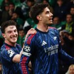 Havertz marca inca o victorie in ultimele momente la Lisabona pentru a oferi Arsenal o avantaj mic asupra Sporting