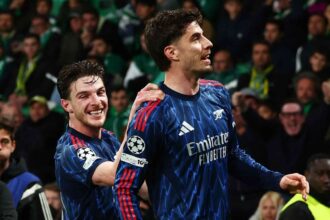 Havertz marca inca o victorie in ultimele momente la Lisabona pentru a oferi Arsenal o avantaj mic asupra Sporting