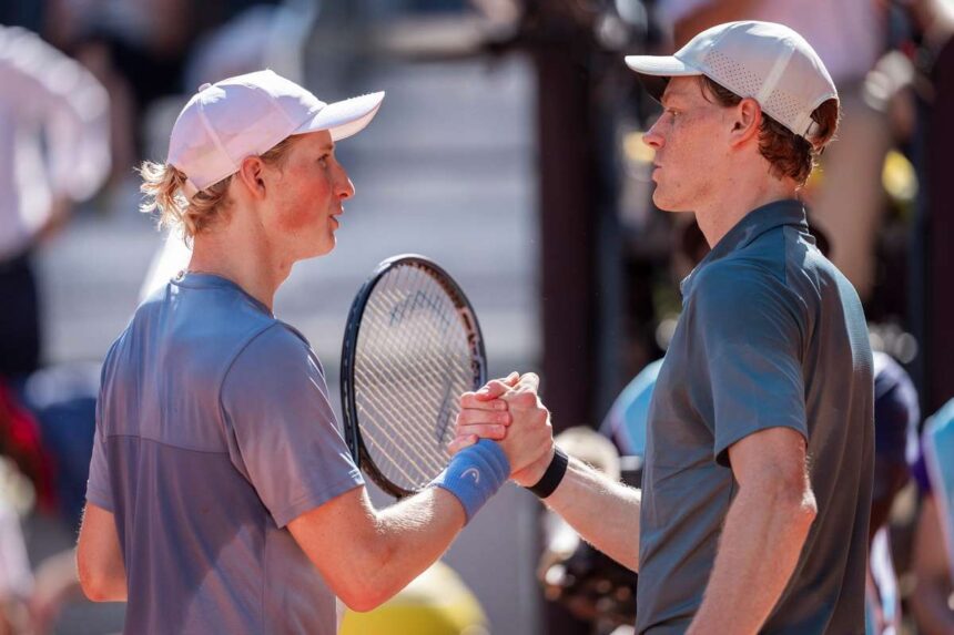 Jannik Sinner inca Dane Elmer Moller fabula parcurs Madrid