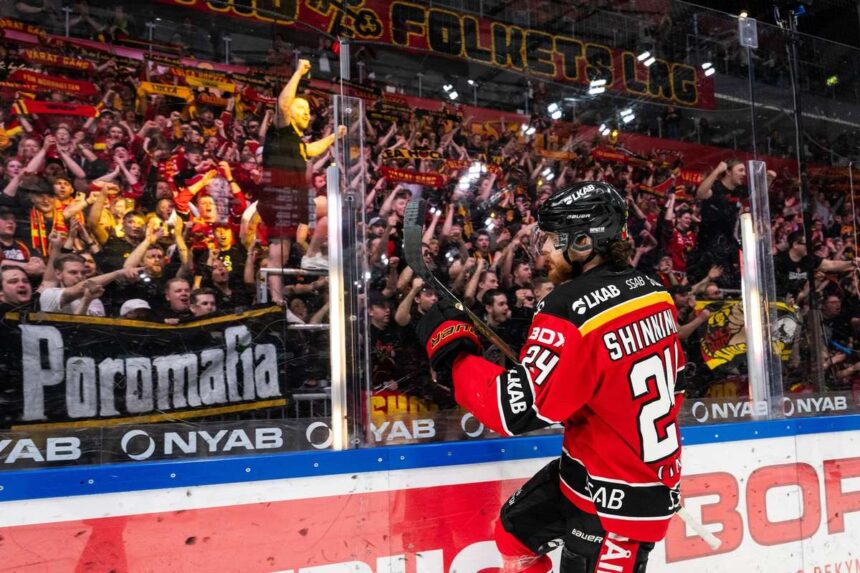 Lulea a invins Skelleftea 3 2 pentru a evita o nedreptate in semifinalele playoff ului SHL