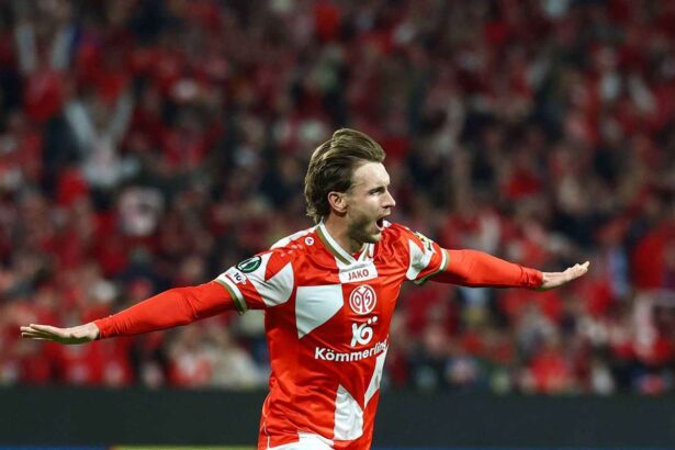 Mainz Infrange Strasbourg pentru a asigura 2 0 avantaj in sferturile de finala ale Ligii Conferintei