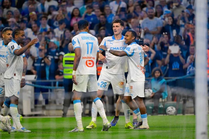 Marseille urca in top trei din Ligue 1 dupa victorie pe metzi pe ultimul loc