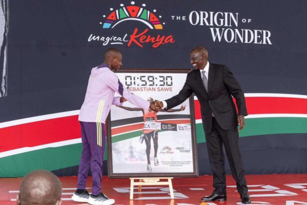 Presedintele Keniei Lauda Pe Sabastian Sawe Pentru Achizitionarea Imposibilului Possibil