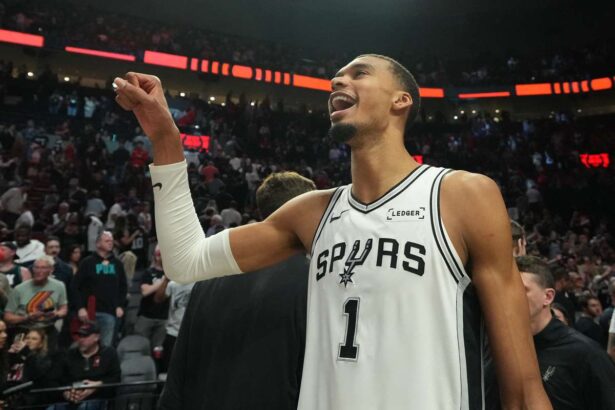 Victor Wembanyama Se Intoarce Pe Cand San Antonio Spurs Invinge Portland Trail Blazers Pentru A Conduce 3 1